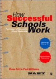 Cover of How Successful Schools Work by Rona Tutt