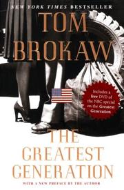 Cover of The Greatest Generation by Tom Brokaw