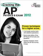 Front cover of Cracking The Ap Physics B Exam by Steven A. Leduc