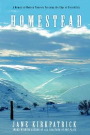 Cover of Homestead by Jane Kirkpatrick