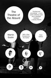 Cover of The theatre of the absurd by Martin Esslin