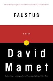Cover of Faustus by David Mamet