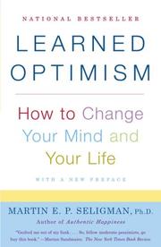 Cover of Learned Optimism by Martin Elias Pete Seligman