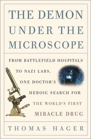 Cover of The Demon Under the Microscope by Thomas Hager