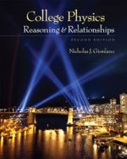 Front cover of College Physics Reasoning And Relationships by Nicholas Giordano