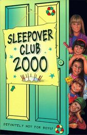 Front cover of Sleepover Club 2000 (The Sleepover Club) by Angie Bates