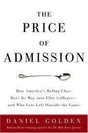 Front cover of The Price of Admission by Daniel Golden
