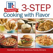 Front cover of Mccormick 3step Cooking With Flavor by Time Inc