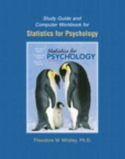 Cover of Study Guide And Computer Workbook For Statistics For Psychology by Arthur Aron