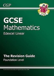 Front cover of GCSE mathematics exam board edexcel by Richard Parsons
