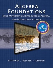 Cover of Mymathlab For Algebra Foundations Mymathguide Access Card Basic Math Intro And Inter Algebra by Marvin L. Bittinger