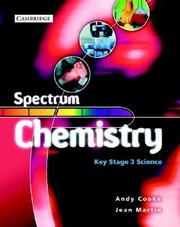 Front cover of Spectrum Chemistry Key Stage 3 Science by Jean Martin