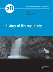 Front cover of History Of Hydrogeology by John Russell Mather
