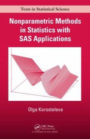 Cover of Nonparametric Methods In Statistics With Sas Applications by Olga Korosteleva