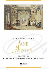 Front cover of A Companion To Jane Austen by Claudia L. Johnson