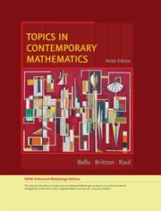 Cover of Topics In Contemporary Mathematics by Jack R. Britton