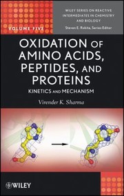 Front cover of Oxidation Of Amino Acids Peptides And Proteins Kinetics And Mechanism by Steven E. Rokita