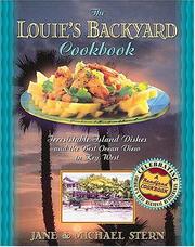 Cover of The Louie's Backyard cookbook by Jane Stern