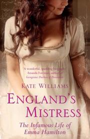 Cover of England's Mistress by Kate Williams