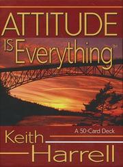 Cover of Attutude Is Everything for Success Cards by Keith Harrell