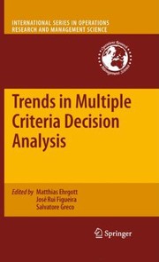 Cover of Trends In Multiple Criteria Decision Analysis by Salvatore Greco