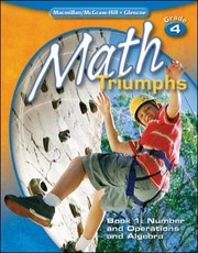 Cover of Math Triumphs Grade 4 by Dixie Dawson