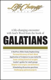 Front cover of A Navpress Bible Study On The Books Of Galatians by The Navigators