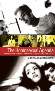 Cover of The Homosexual Agenda by Alan Sears