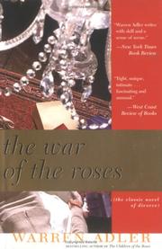 Front cover of The war of the Roses by Warren Adler