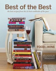 Cover of Best Of The Best The Best Recipes From The 25 Best Cookbooks Of The Year by Dana Cowin