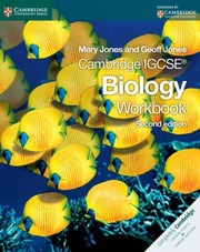 Front cover of Cambridge Igcse Biology Workbook by Mary Jones
