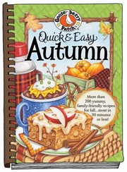 Cover of Quick Easy Autumn by Gooseberry Patch