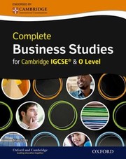 Front cover of Complete Business Studies For Cambridge Igcse And O Level by Brian Titley