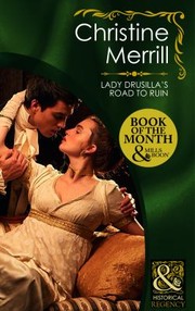 Cover of Lady Drusillas Road To Ruin by Christine Merrill