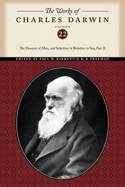 Front cover of The Descent Of Man And Selection In Relation To Sex by Stephen Frosh