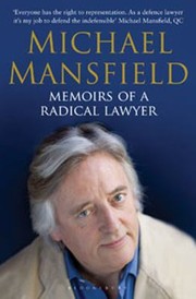 Front cover of Memoirs Of A Radical Lawyer by Yvette Vanson