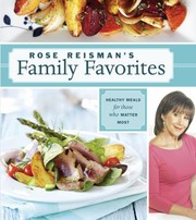 Front cover of Rose Reismans Family Favorites by Rose Reisman