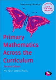 Front cover of Primary Mathematics Across The Curriculum by Diane Vaukins