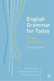 Cover of English grammar for today by Geoffrey N. Leech