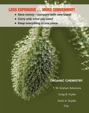 Front cover of Organic Chemistry Eleventh Edition Binder Ready Version by Craig Fryhle