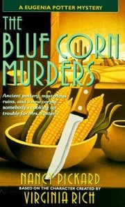 Front cover of The Blue Corn Murders A Eugenia Potter Mystery by Nancy Pickard