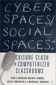 Front cover of Cyber spaces/social spaces by Ivor Goodson