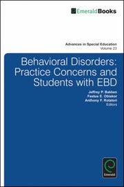 Cover of Behavioral Disorders by Jeffrey P. Bakken