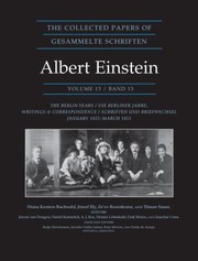 Front cover of The Collected Papers Of Albert Einstein The Berlin Years Writings Correspondence January 1922 March 1923 Documentary Edition by Albert Einstein