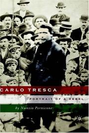 Front cover of Carlo Tresca by Nunzio Pernicone