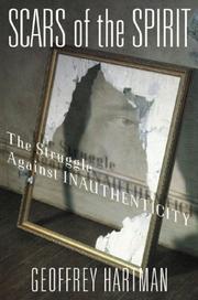 Front cover of Scars of the Spirit by Geoffrey Hartman
