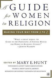 Front cover of A Guide for Women in Religion by Mary E. Hunt