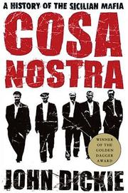 Cover of Cosa Nostra by John Dickie