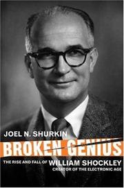 Cover of Broken Genius by Joel N. Shurkin