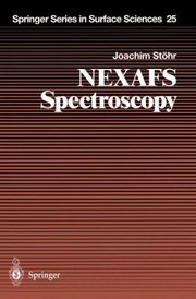 Cover of Nexafs Spectroscopy by Joachim St Hr